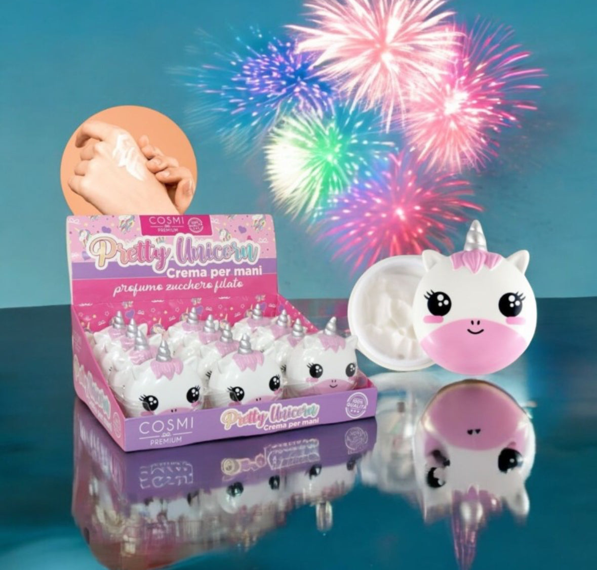 CRÈME POUR LES MAINS XL LICORNE COSMI PREMIUM