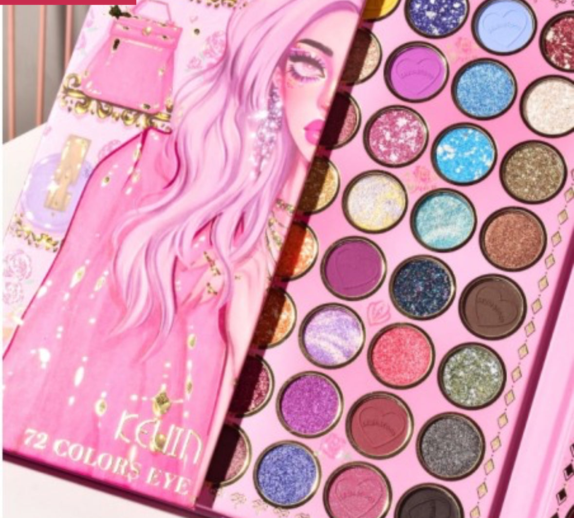 PALETTE XXL FASHION NOVA GIRL 72 COULEURS KEVIN & COCO