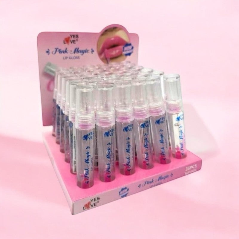 LIP GLOSS PINK MAGIC DE CHEZ YES LOVE