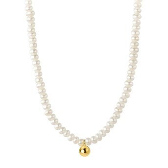 COLLIER, ACIER PLAQUÉ OR