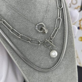 COLLIER, ACIER INOXYDABLE