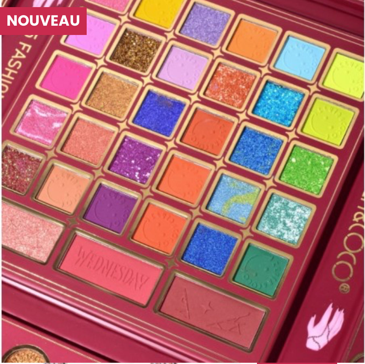 PALETTE XXL WEDNESDAY GIRL 105 COULEURS KEVIN & COCO
