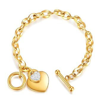 BRACELET "CŒURS",